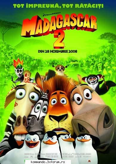 despre sequel dintre cele doua programate ale succesului din 2005, madagascar 2: the crate escape