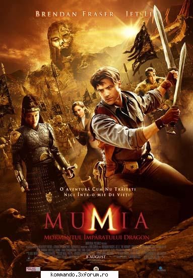 despre film

rick o'connell ajutat de fiul sau alex, sotia sa evelyn si fratele acesteia, jonathan,