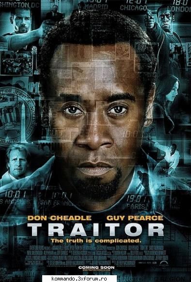 traitor despre filmroy clayton, respectat agent fbi dintr-o bucata, conduce care-l plaseaza miezul